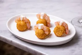 Variedad de croquetas en Torcuato, Rooftop Madrid